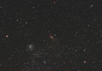 M52 ve NGC7635