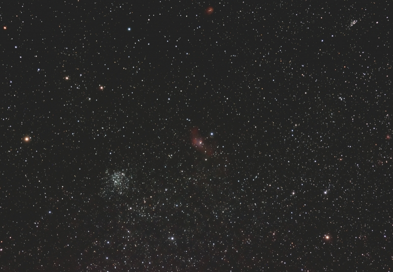 M52 ve NGC7635