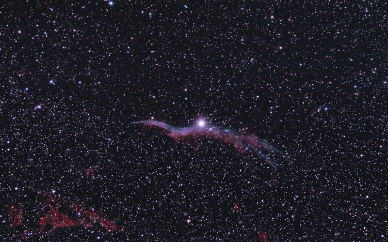 NGC6960 Tül Bulutsusu (Batı)
